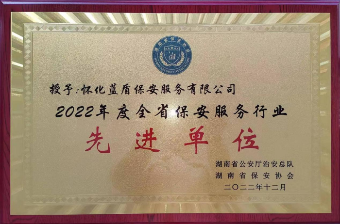 怀化蓝盾保安服务有限公司,湖南保安服务,湖南区域秩序维护,湖南物业管理服务